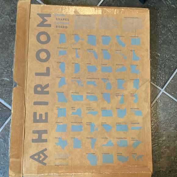 Bamboo Virginia State Cutting Board - Picture 5 of 13